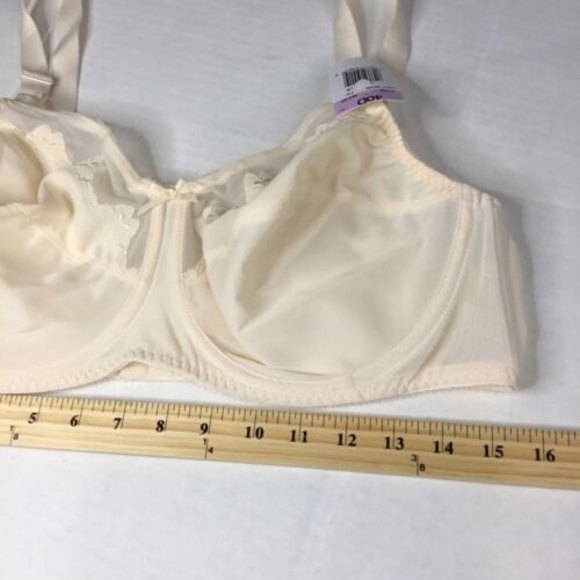 Bali Women's Flower Underwire Bra DF 0180 size 40D - Picture 7 of 11